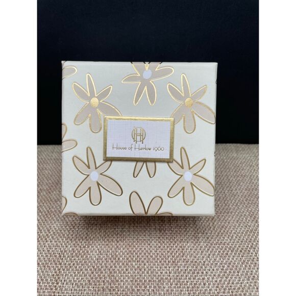 House Of Harlow 1960 Gold Tone 1” Stretch Bracelet NEW - Picture 5 of 5